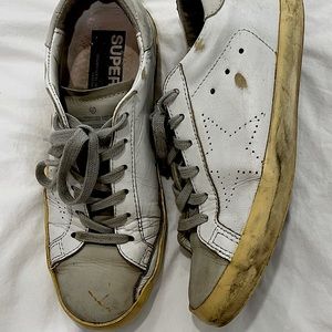 Golden goose Deluxe Brand Superstar Low Leather sneakers - women’s size 38